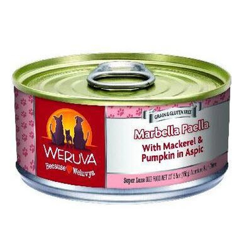 Weruva Dog Can Mackerel & Pumpkin - Marbella Paella