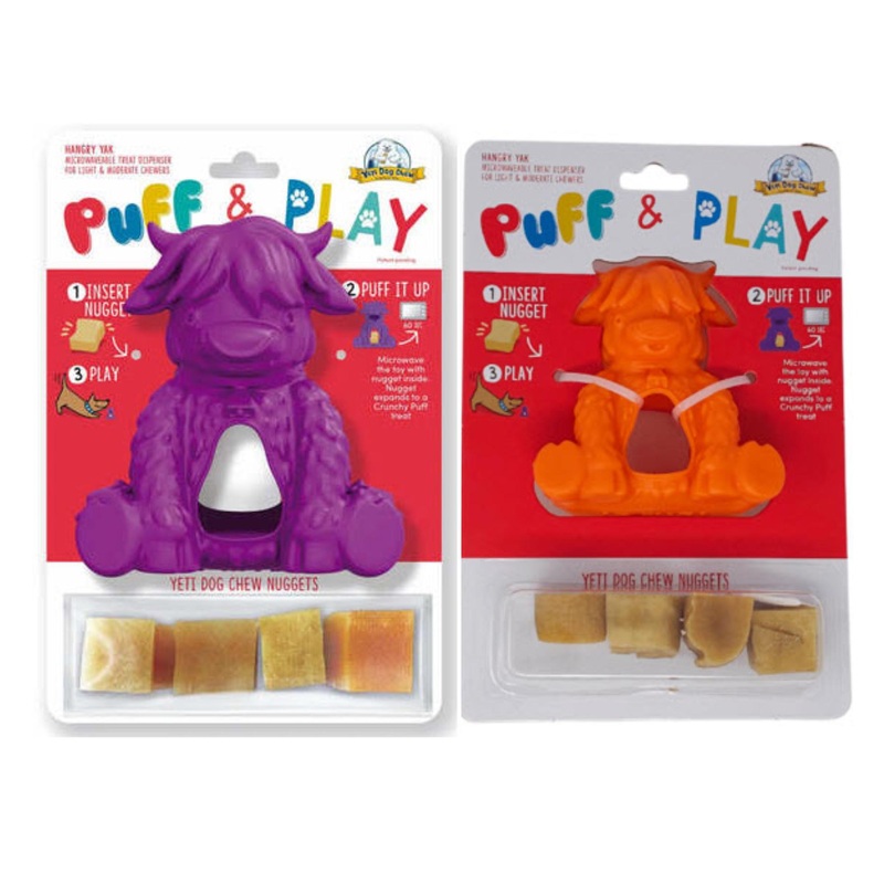 Yeti Hangry Yak Puff & Play Toy