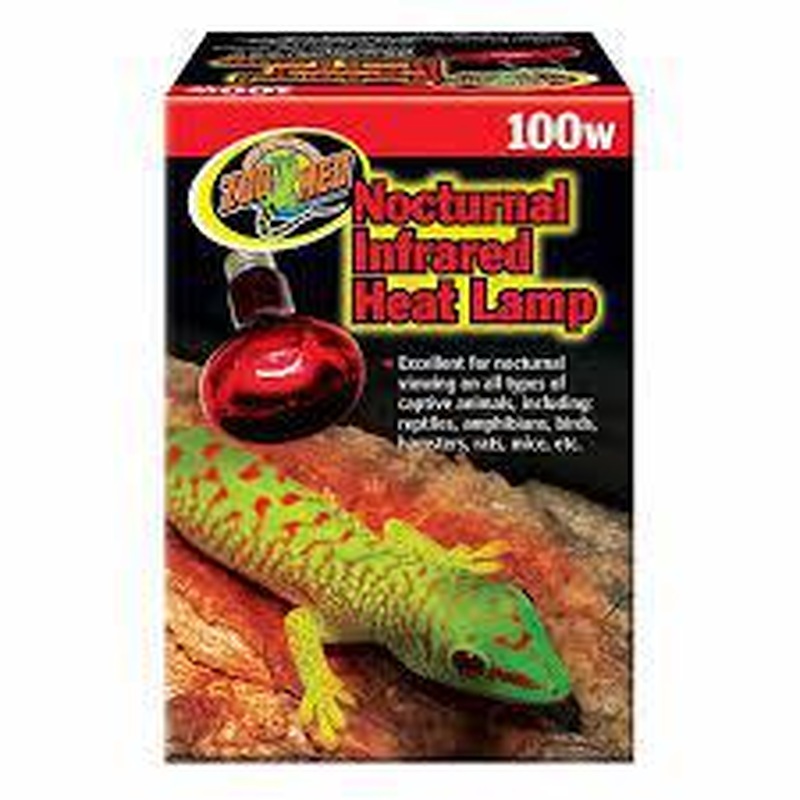 Zoo Med Nocturnal Infrared Heat Lamp 100wt