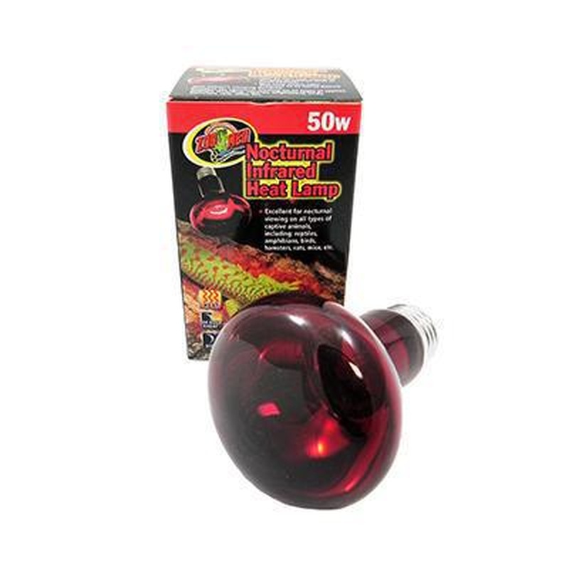 Zoo Med-Nocturnal Infrared Heat Lamp 50w