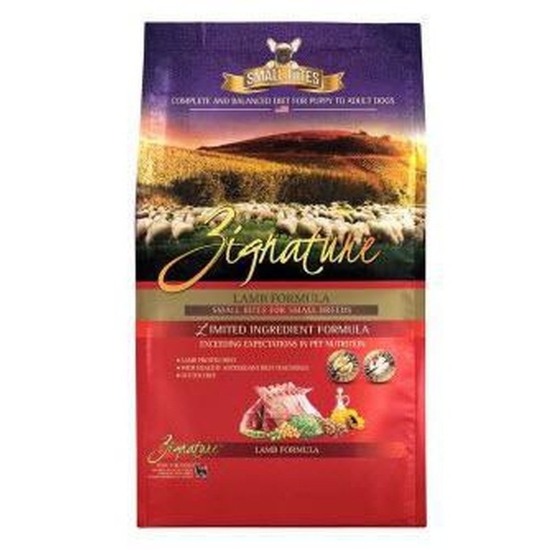Zignature Small Bites Limited Ingredient Lamb Formula Dog Food
